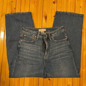 Madewell Curvy Slim Wide Leg